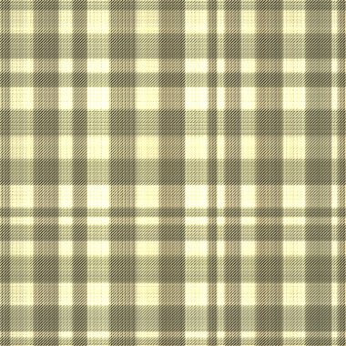 Çekler ve tartan örülmüş dokuyla modern klasik deseni tekrarlar