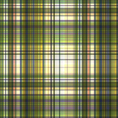 Çekler ve tartan örülmüş dokuyla modern klasik deseni tekrarlar