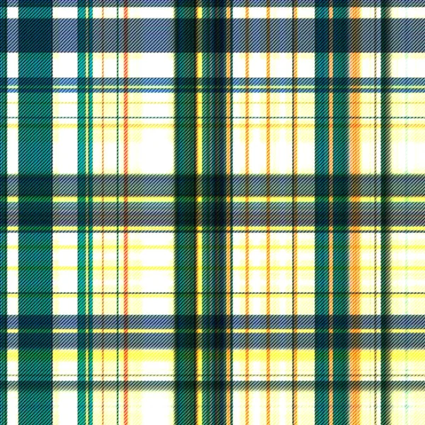 Les Contrôles Tartan Répètent Modèle Classique Moderne Avec Texture Tissée — Photo