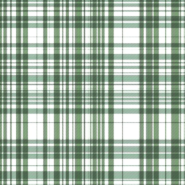 Checks Tartan Herhalen Modern Klassiek Patroon Met Geweven Textuur — Stockfoto