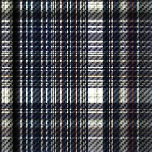 Verificações Tartan Repetir Padrão Clássico Moderno Com Textura Tecida — Fotografia de Stock