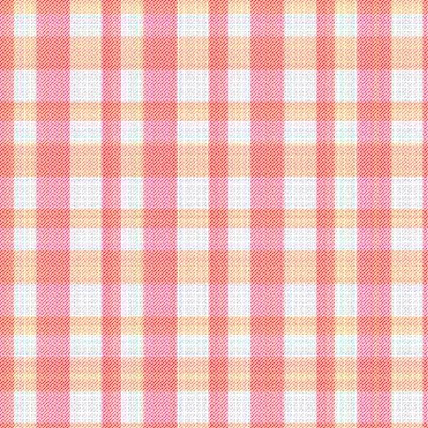 Checks Tartan Herhalen Modern Klassiek Patroon Met Geweven Textuur — Stockfoto