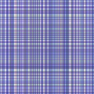 Çekler ve tartan örülmüş dokuyla modern klasik deseni tekrarlar