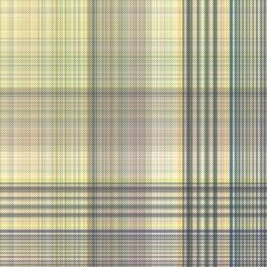 Çekler ve tartan örülmüş dokuyla modern klasik deseni tekrarlar