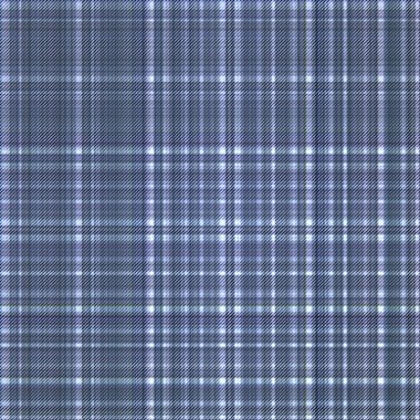 Çekler ve tartan örülmüş dokuyla modern klasik deseni tekrarlar