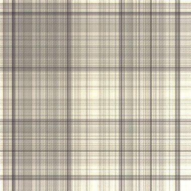 Çekler ve tartan örülmüş dokuyla modern klasik deseni tekrarlar