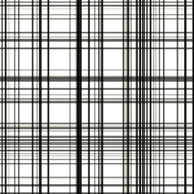 Çekler ve tartan örülmüş dokuyla modern klasik deseni tekrarlar