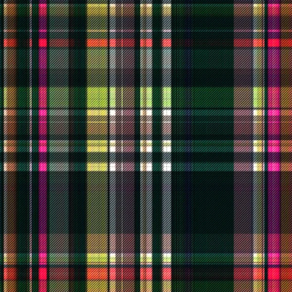 Verificações Tartan Repetir Padrão Clássico Moderno Com Textura Tecida — Fotografia de Stock