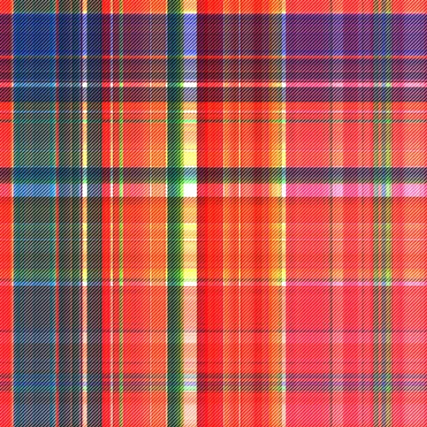 Checks Tartan Herhalen Modern Klassiek Patroon Met Geweven Textuur — Stockfoto