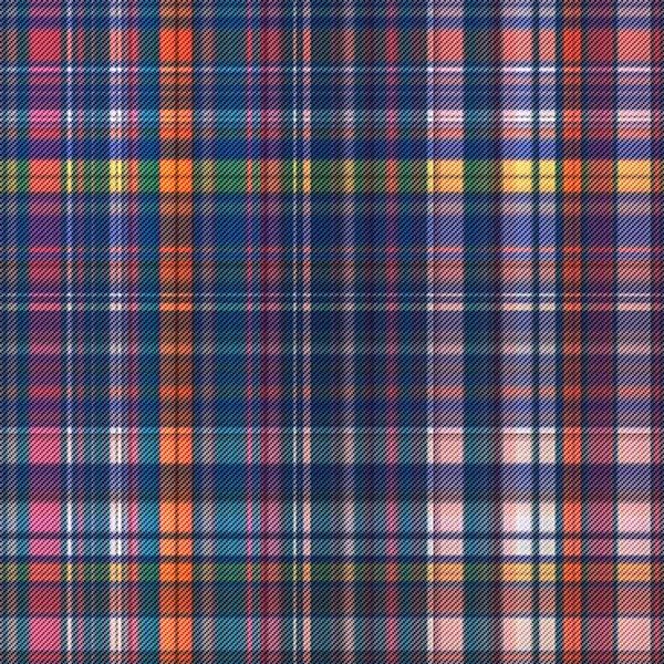 Checks Dan Tartan Mengulangi Pola Klasik Modern Dengan Tekstur Tenun — Stok Foto