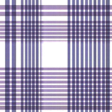 Çekler ve tartan örülmüş dokuyla modern klasik deseni tekrarlar