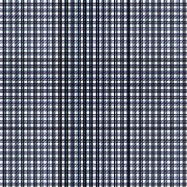 Çekler ve tartan örülmüş dokuyla modern klasik deseni tekrarlar