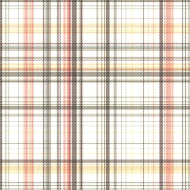 Çekler ve tartan örülmüş dokuyla modern klasik deseni tekrarlar