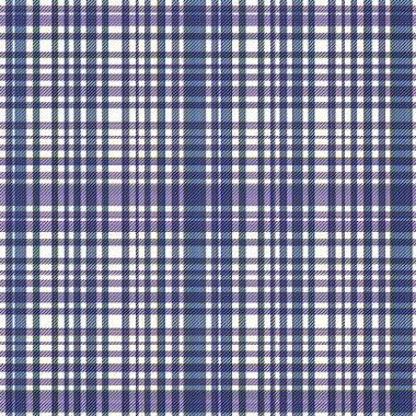 Çekler ve tartan örülmüş dokuyla modern klasik deseni tekrarlar