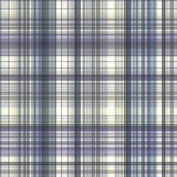 Verificações Tartan Repetir Padrão Clássico Moderno Com Textura Tecida — Fotografia de Stock