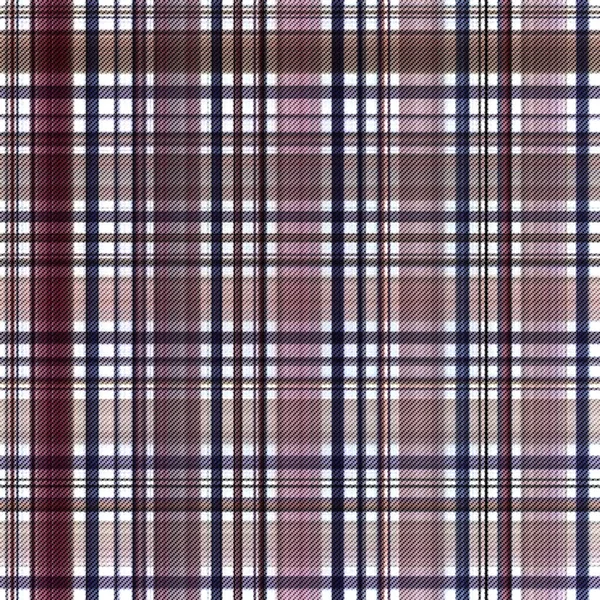 Les Contrôles Tartan Répètent Modèle Classique Moderne Avec Texture Tissée — Photo