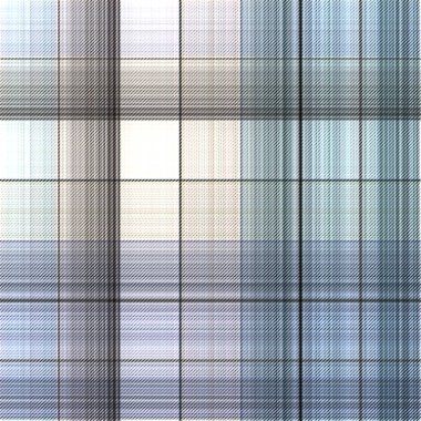 Çekler ve tartan örülmüş dokuyla modern klasik deseni tekrarlar