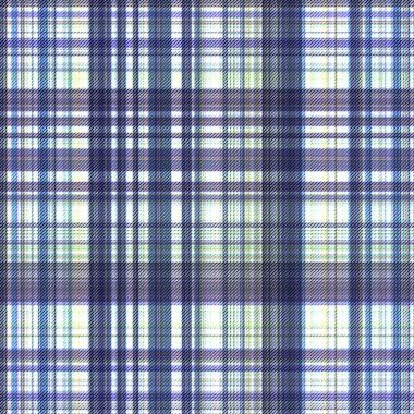 Çekler ve tartan örülmüş dokuyla modern klasik deseni tekrarlar