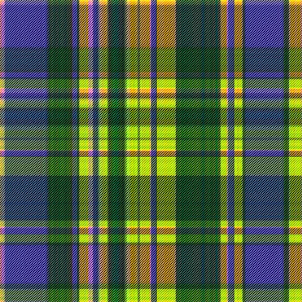 Checks Tartan Herhalen Modern Klassiek Patroon Met Geweven Textuur — Stockfoto