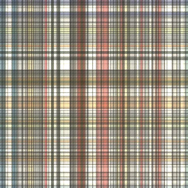 Verificações Tartan Repetir Padrão Clássico Moderno Com Textura Tecida — Fotografia de Stock