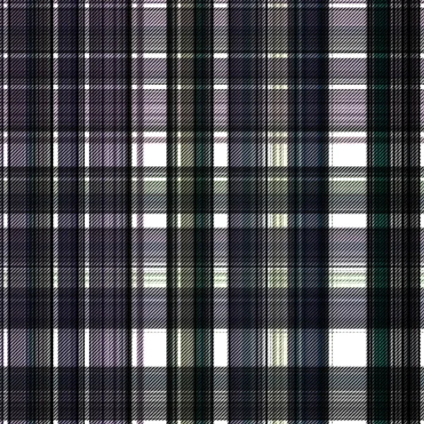 Les Contrôles Tartan Répètent Modèle Classique Moderne Avec Texture Tissée — Photo