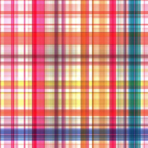 Verificações Tartan Repetir Padrão Clássico Moderno Com Textura Tecida — Fotografia de Stock