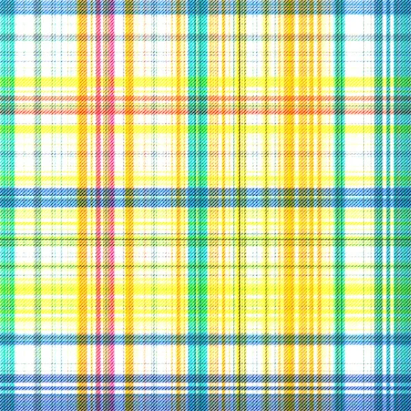 Verificações Tartan Repetir Padrão Clássico Moderno Com Textura Tecida — Fotografia de Stock