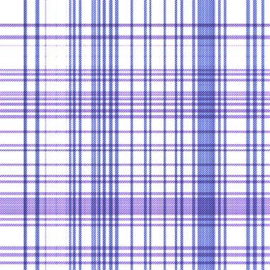 Çekler ve tartan örülmüş dokuyla modern klasik deseni tekrarlar