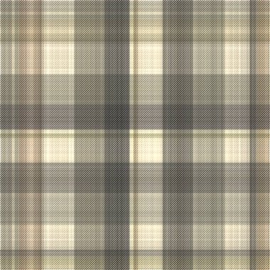 Çekler ve tartan örülmüş dokuyla modern klasik deseni tekrarlar