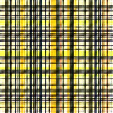 Çekler ve tartan örülmüş dokuyla modern klasik deseni tekrarlar