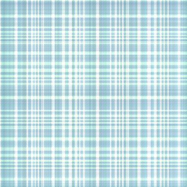 Çekler ve tartan örülmüş dokuyla modern klasik deseni tekrarlar