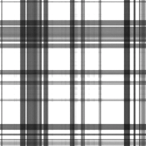 Checks Tartan Herhalen Modern Klassiek Patroon Met Geweven Textuur — Stockfoto