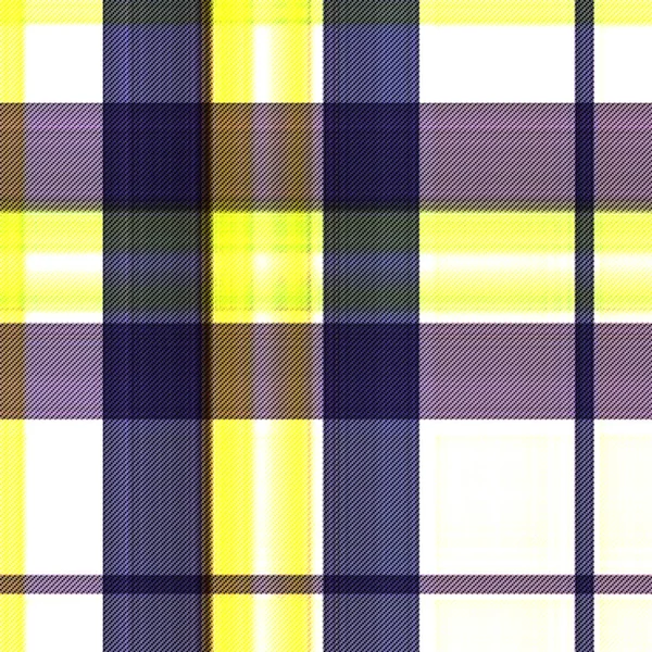 Checks Dan Tartan Mengulangi Pola Klasik Modern Dengan Tekstur Tenun — Stok Foto