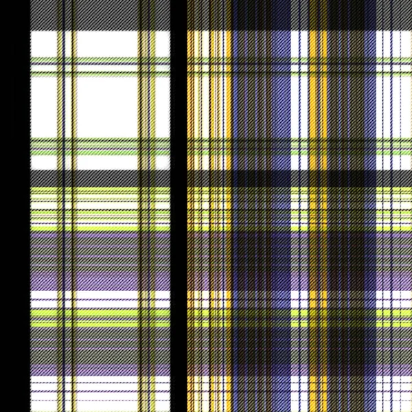 Verificações Tartan Repetir Padrão Clássico Moderno Com Textura Tecida — Fotografia de Stock