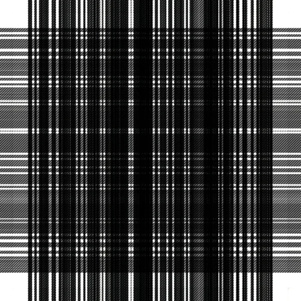 Checks Tartan Herhalen Modern Klassiek Patroon Met Geweven Textuur — Stockfoto