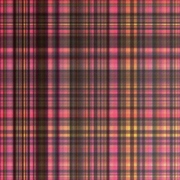 Verificações Tartan Repetir Padrão Clássico Moderno Com Textura Tecida — Fotografia de Stock