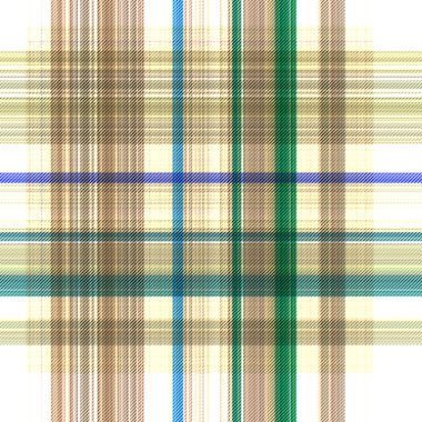 Çekler ve tartan örülmüş dokuyla modern klasik deseni tekrarlar