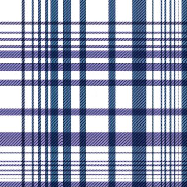 Çekler ve tartan örülmüş dokuyla modern klasik deseni tekrarlar