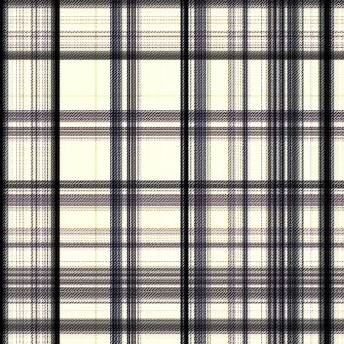 Çekler ve tartan örülmüş dokuyla modern klasik deseni tekrarlar