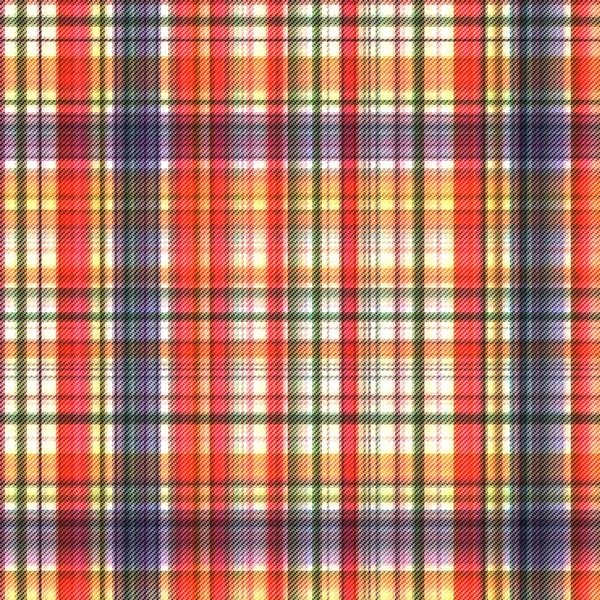 Controlli Tartan Ripetono Moderno Modello Classico Con Trama Tessuta — Foto Stock