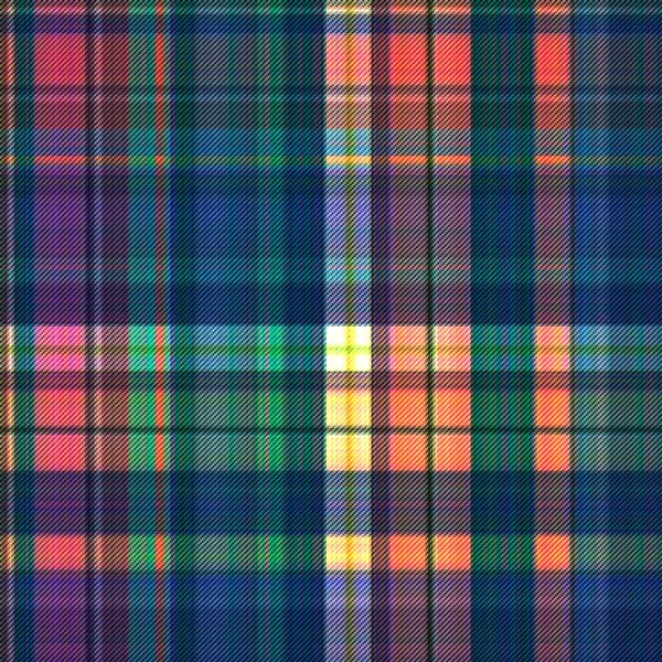 Verificações Tartan Repetir Padrão Clássico Moderno Com Textura Tecida — Fotografia de Stock