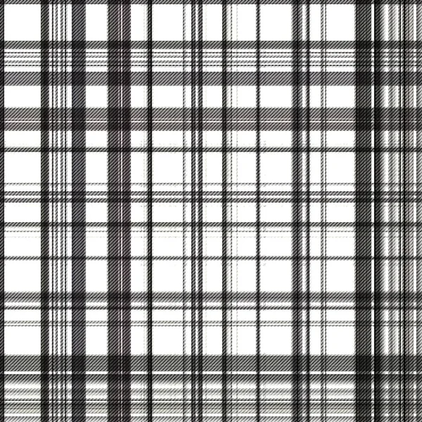 Verificações Tartan Repetir Padrão Clássico Moderno Com Textura Tecida — Fotografia de Stock