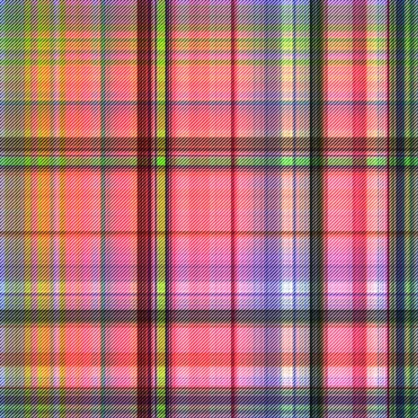 Verificações Tartan Repetir Padrão Clássico Moderno Com Textura Tecida — Fotografia de Stock