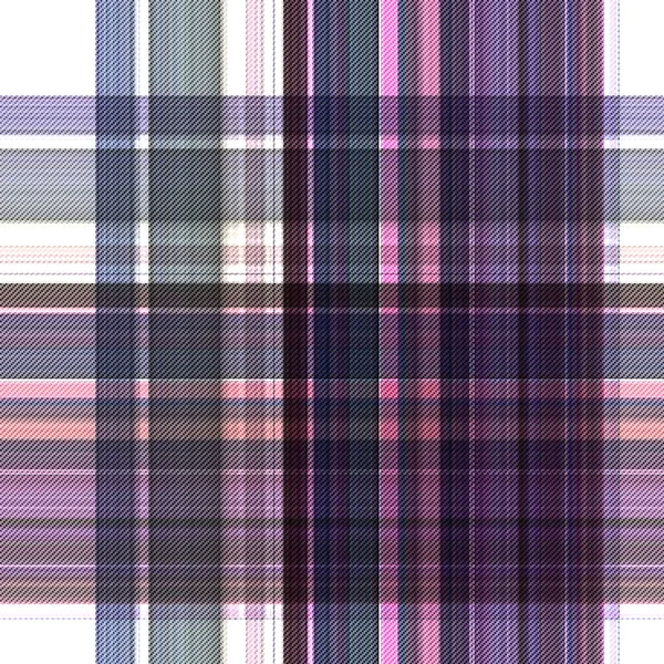 Checks Tartan Herhalen Modern Klassiek Patroon Met Geweven Textuur — Stockfoto