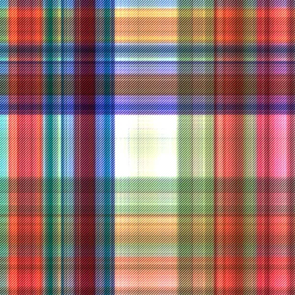 Les Contrôles Tartan Répètent Modèle Classique Moderne Avec Texture Tissée — Photo