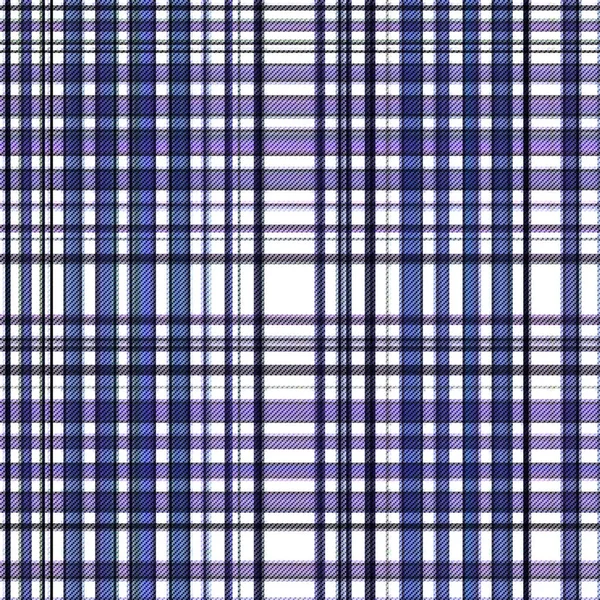 Çekler Tartan Örülmüş Dokuyla Modern Klasik Deseni Tekrarlar — Stok fotoğraf