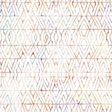 Doku yüzeyinde izole edilmiş yüksek çözünürlüklü boho geometrik desen