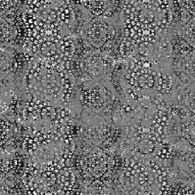 Doku yüzeyinde izole edilmiş yüksek çözünürlüklü boho geometrik desen