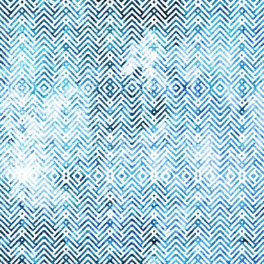 Doku yüzeyinde izole edilmiş yüksek çözünürlüklü boho geometrik desen