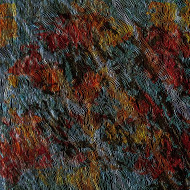 Doku yüzeyinde izole edilmiş yüksek çözünürlüklü boho geometrik desen